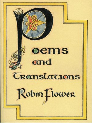 cover image of Poems and Translations